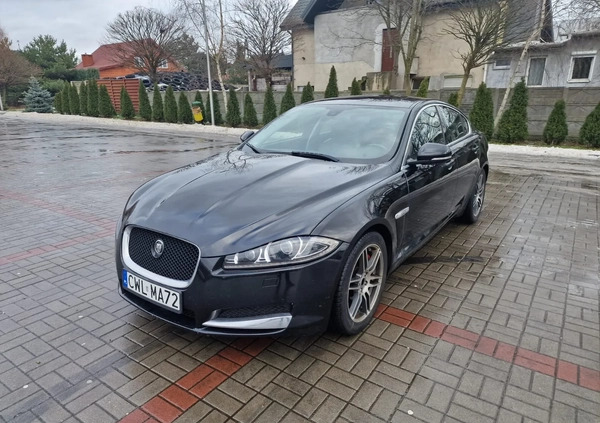 Jaguar XF cena 40900 przebieg: 259096, rok produkcji 2011 z Chodecz małe 121